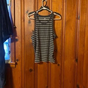 GAP Gray Sleeveless Tank Top